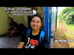 Dan karena kereta ini berasal dari stasiun gambir, maka cuma tersedia kelas eksekutif dan bisnis saja. Lesehan Di Kereta Api Ekstrim Paling Seru Unik Trip Tak Terlupakan Ka Ekstrim Sabah Ke Tenom Youtube