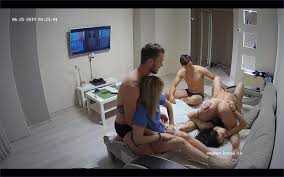 Daniel Dominessa with Naked Friends - Living Room