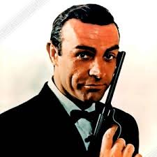 Sean Connery James Bond Affiche d'art mural A4