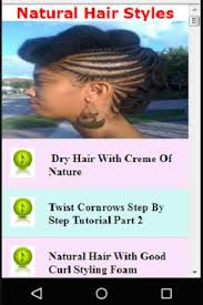Embrace your hair's texture with these fresh, fun styles that are perfect for natural hair. Natural Hair Styles For Android Apk Download