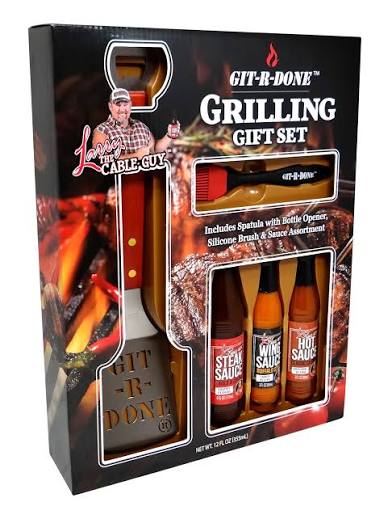 Larry The Cable Guy Grilling Gift Set, Assorted Individual Sauce Flavors, 5  Pieces, 1 Ct.