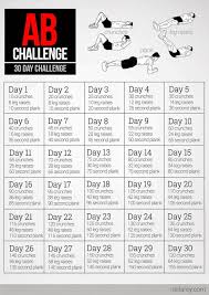 30 day abs challenge pdf google search fitness abs