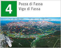 As an administrative valley community (italian: Mappe Estate Val Di Fassa