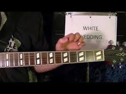 How To Play White Wedding By Billy Idol Guitar Lesson Guitar Lessons Learn Guitar Guitar