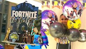 Fortnite is an apocalyptic survival video game that pits players against 99 others in a fight for survival. Fortnite Birthday Party Ideas Activities Decorations