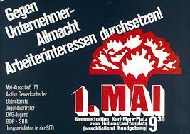 Bei uns steht er ganz im zeichen der schlechten arbeitsbedingungen in den #krankenhäusern. 1 Mai Plakate Und Slogans Seit 1950 Dgb
