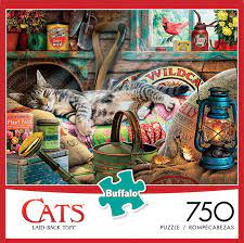 Maybe you would like to learn more about one of these? Cats Laid Back Tom 750 Piece Jigsaw Puzzle Cat Jigsaw Puzzle Cat Puzzle Puzzle Art