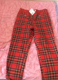 H&m Kırmızı Ekose Pantolon H&m Kumaş Pantolon %65 İndirimli - Gardrops