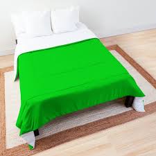 Lime green bed sets awesome aqua bedding. Green Screen Comforter By Maddielough Redbubble