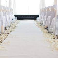 This creates a natural, bohemian inspired look. Wedding Aisle Runner White Carpet For Wedding Decoration Dream Wedding Decor Supplies Polyester Paper White Leaf Imprint 32 8x3 9 Ft Walmart Com Walmart Com