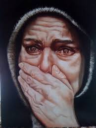Passion Of Jesus Art No More The Passion Of Christ Nelia Ferreira Oh That Poor Mother Her Expression Must Make Yo Jesus Art Catholic Art Jesus Pictures
