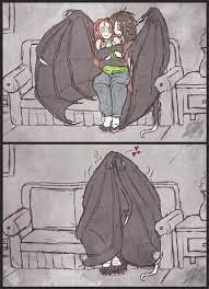 Cuddle Time By Shortybat On Deviantart In 2021 Cute Drawings Fantasy Character Design Character Art
