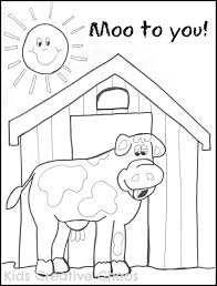 Barn coloring pages for kids and parents, free printable and online coloring of barn pictures. Red Barn Coloring Pages