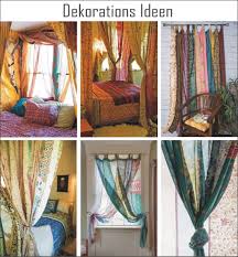 Streifenvorhänge werden aus unterschiedlichen pvc streifen hergestellt. Vorhang 1 Stk Gardine Aus Patchwork Sareestoff Unikat Patchwork Bunt 240x100 Cm