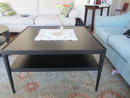 The dusty pink tabletop acts as a focal point and ties in with the artwork, throw cushions, and even the french press, which all have warm accents. Ikea Stockholm Coffee Table 90 It Is Used Only 1 Year Old Flickr