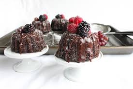 This mini pound cakes recipe is perfect for your mini bundt cake pan or a loaf pan. Mini Chocolate Bundt Cakes