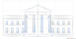 If you have to draw the house as in our example on the first attempt, then you're done a very good job. House Sketch House Sketch Step By Step