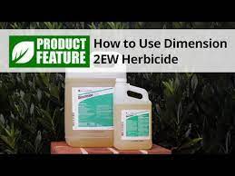 After spraying dimension 2ew herbicide, water in with 1/2″ of irrigation or rainfall within 6 hours of application. How To Use Dimension 2ew Herbicide Video Domyown Com
