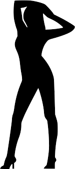 Download File Woman Silhouette Svg Wikimedia Commons