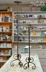 Enjoy free shipping on most stuff, even big stuff. Upcycled Shabby Chic Tall Wrought Iron Candle Holders Interior Frugalista