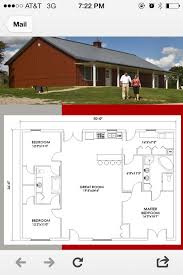 Explore our collection of open concept modern cabin floor plans here. Open Concept 2 Story Pole Barn House Plans Novocom Top