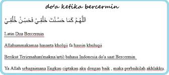 Lyrics for doa lihat cermin by heliza helmi. Doa Tengok Cermin Rumi