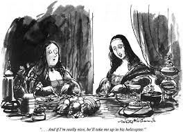 52 mona was designed in a way so that she has little bit of homer in her face, such as the shape of her upper lip and her nose. Punch Cartoons On Twitter Classic Mona Lisa Cartoon By Mike Williams 1981 Looks Like The Original Mona Lisa Art Https T Co Ozbud7khyo Https T Co Z0n0esgwtl