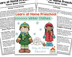 Activity toys └ preschool toys & pretend play └ toys, hobbies all categories food & drinks antiques art baby books, magazines business cameras cars, bikes, boats clothing, shoes & accessories coins collectables. Free Winter Clothes Theme Preschool Lesson Plans Stay At Home Educator