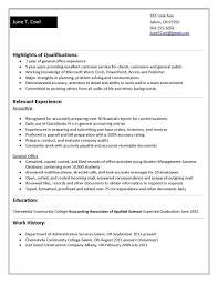 Resume Format For 5 Years Experience In Accounting Resume Format Student Resume Template Student Resume Internship Resume