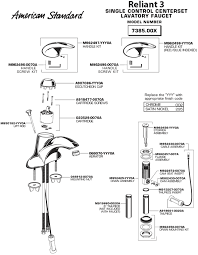 Faucet parts (160 items found). Bathroom Faucet American Standard Single Handle Bathroom Faucet Parts