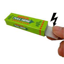 Electric shock chewing gum prank toy.inside video this 'chewing gum' is really very funny. One Pack Of Shocking Gum Funny Shock Gag Random Color Buy At A Low Prices On Joom E Commerce Platform