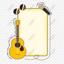 Elemen gambar alat muzik kartun akaun tangan elemen grafik psd percuma muat turun pikbest. Musik Kartun Perbatasan Dialog Gitar Lucu Png Grafik Gambar Unduh Gratis Lovepik