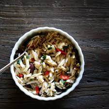 Knockin Off Whole Foods Greek Orzo Salad Rustic Garden Bistro Recipe Greek Orzo Salad Whole Food Recipes Orzo Salad