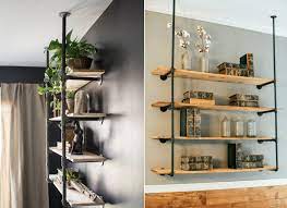 People make this type of shelf to add diversity to the furniture inside their. How To Build Diy Pipe Shelves For Your Home From Scratch