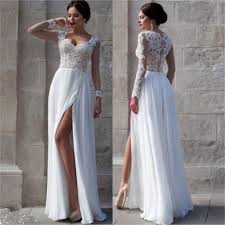 Popular Simple Lace Open Back Long Charming Cheap Wedding Dresses Pd0072 Nontraditional Wedding Dress Elegant Prom Dresses Chiffon Wedding Gowns