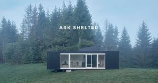 Ark Shelter Is A Self Sustaining Shelter By Collecting Rainwater And Using Wind Power To Produ Rain Water Collection Architecture Rain Water Collection System