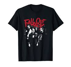 Fall Out Boy Punk Scratch T Shirt