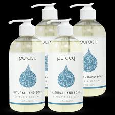 How do you use a hand sanitizer to make sure it's killing germs? Natural Gel Hand Soap Puracy