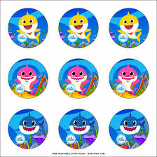 To explore more similar hd image on pngitem. Baby Shark Toppers Printable Novocom Top