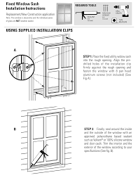 Pella windows and doors 1.540 views4 months ago. Tafco Windows Vbs2025s Installation Guide Manualzz