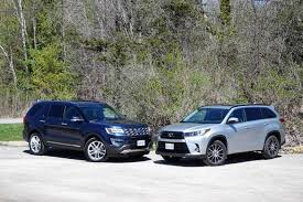 After all, they are both cars that have outstanding qualities and can easily be set apart from the pack. Review Faceoff Ford Explorer Vs Toyota Highlander The Globe And Mail