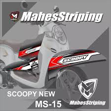 Related posts for modifikasi motor scoopy road race. Sticker Striping Lis Variasi Scoopy New Desain Racing Road Race Ms 15 Lazada Indonesia