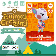 On the release of wild world, villagers started to specialize in. 089 Amiibo Animal Crossing Diana Animal Crossing Amiibo Diana Villager Amiibo Card New Horizons Nfc Card For Nintendo Switch Access Control Cards Aliexpress