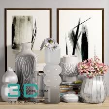Nice 534 Decorative Set 3d Model Free Download Download Here Https 3dmili Com Decoration Decorative Set 534 Decorative Set 3d Model Fr Decor Settings Model