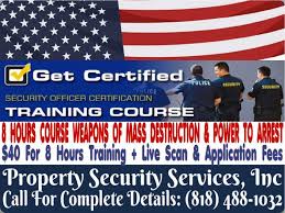 In california, security guards are licensed by the bureau of security and investigative services (bsis). Security Guard Card Training Home Facebook