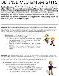 Defense Mechanism Skits In 2020 Defense Mechanisms Learn Krav Maga Ap Psychology