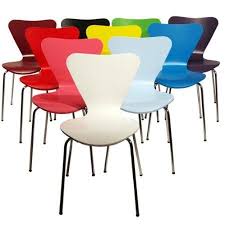 1 Arne Jacobsen Style Series 7 Chair You Choose Colour Or Combination Of Colours Amazon Co Uk Kitch Arne Jacobsen Arne Jacobsen Chair Furniture Design Modern