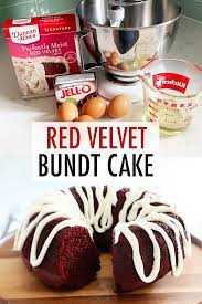 Red Velvet Bundt Cake Recipe Red Velvet Cake Mix Recipes Red Velvet Bundt Cake Red Velvet Box Cake Recipe