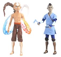 Sokka was a water tribe warrior of the southern water tribe and the son of chief hakoda and kya. Nickalive Diamond Select Announces New Aang And Sokka Avatar The Last Airbender Figures