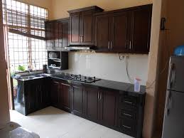 51 design kabinet dapur rumah teres interior dan dekorasi. 35 Info Terkini Kabinet Dapur Warna Coklat